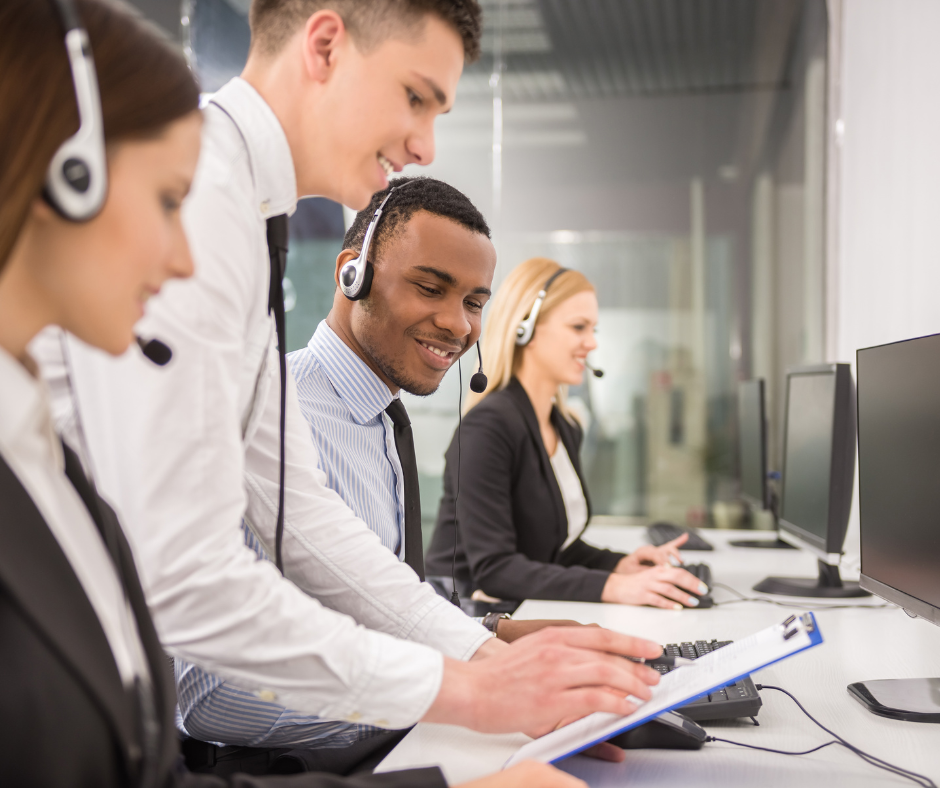 A call center manager setting expectations and guidelines for call avoidance policy