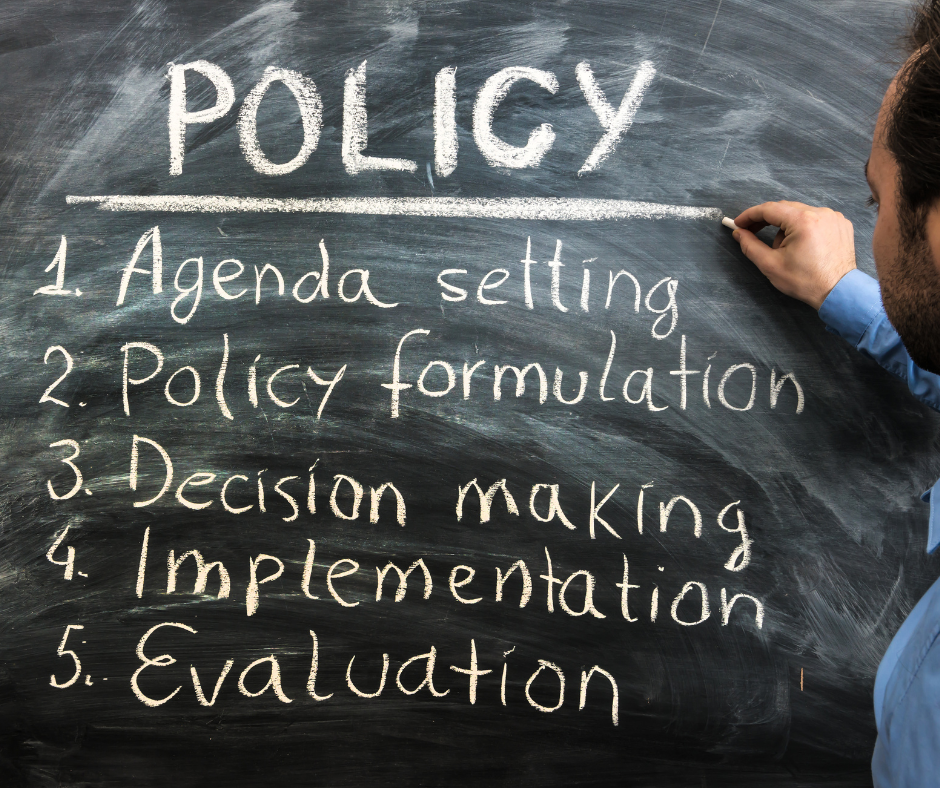 A policy numbering system with university and corporate policy numbering examples