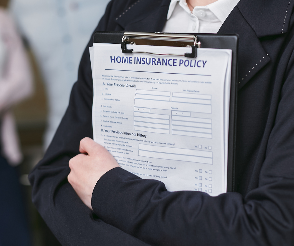 An image illustrating the purpose of a policy in day-to-day operations, with a person holding a document and pointing towards it.