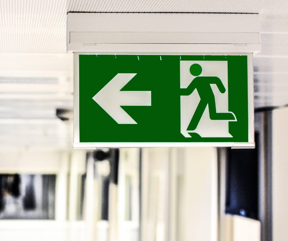 Illustration of workplace safety signage